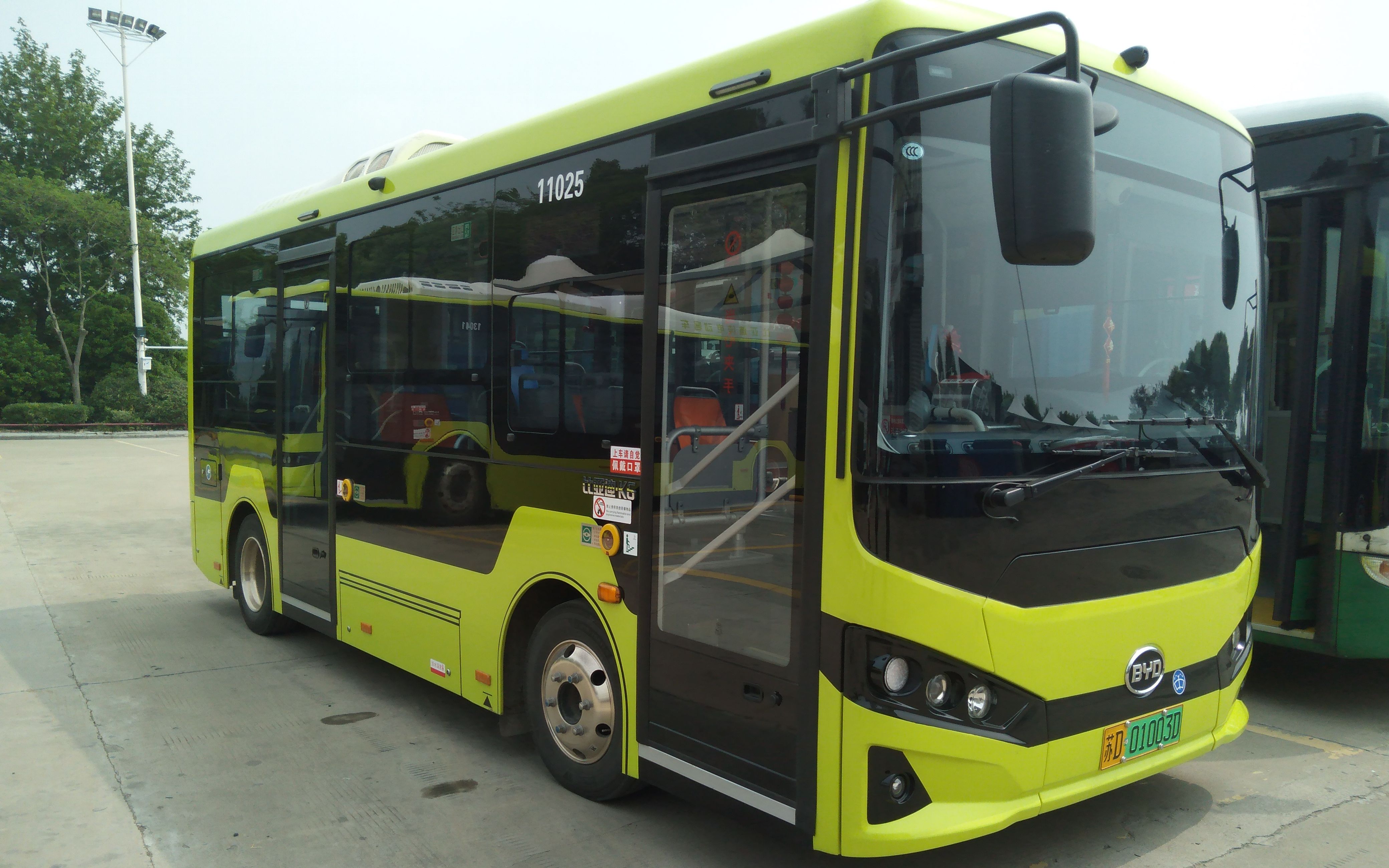 【绝版走向】【byd·k6】【常州公交】327路 腾龙路菱香路→东安公交