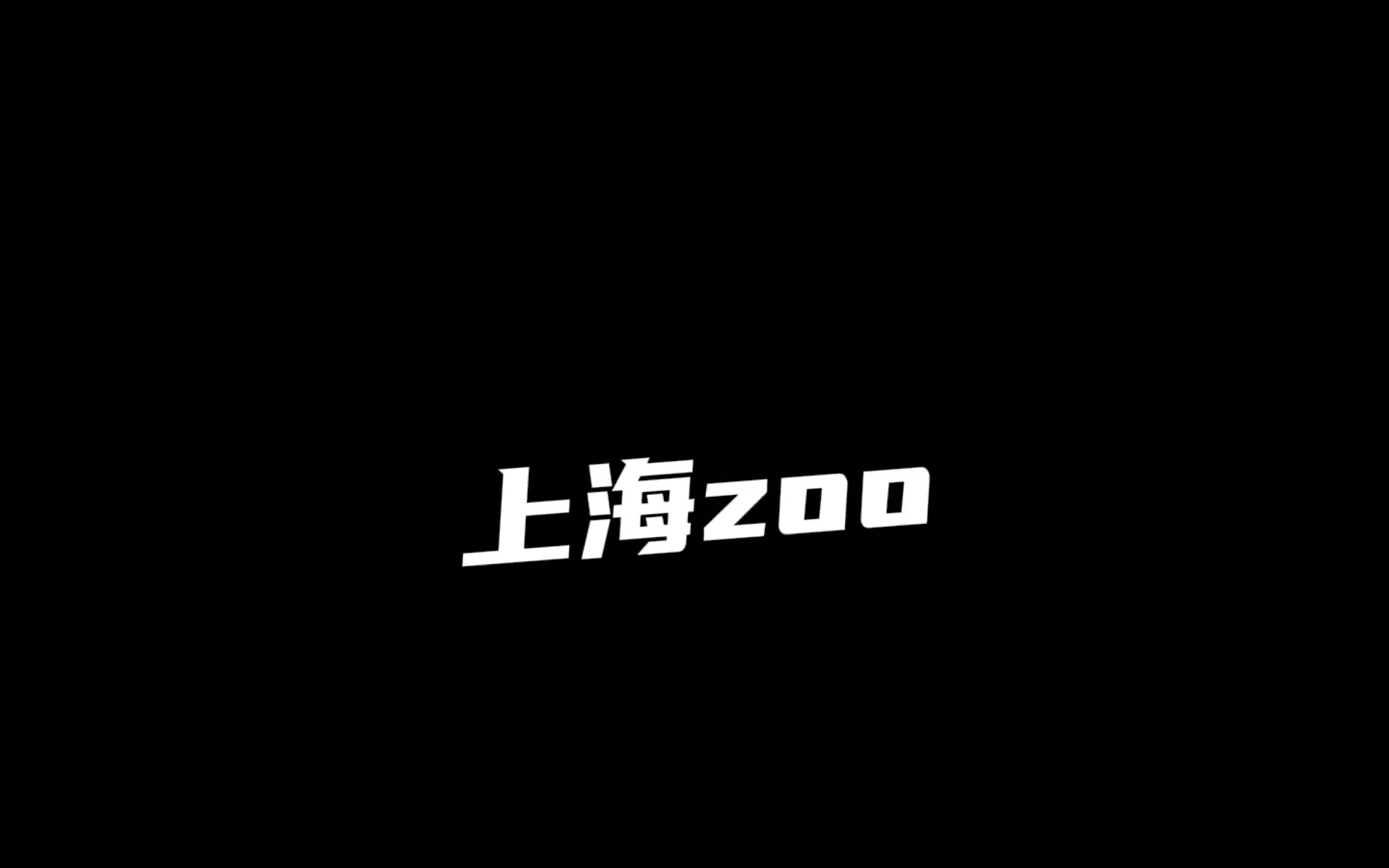 《上海zoo》哔哩哔哩bilibili