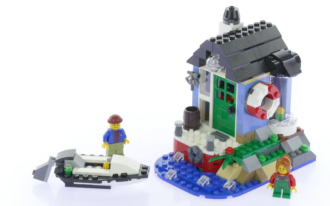 乐高lego31051创意百变3合1度假屋2016速拼评测