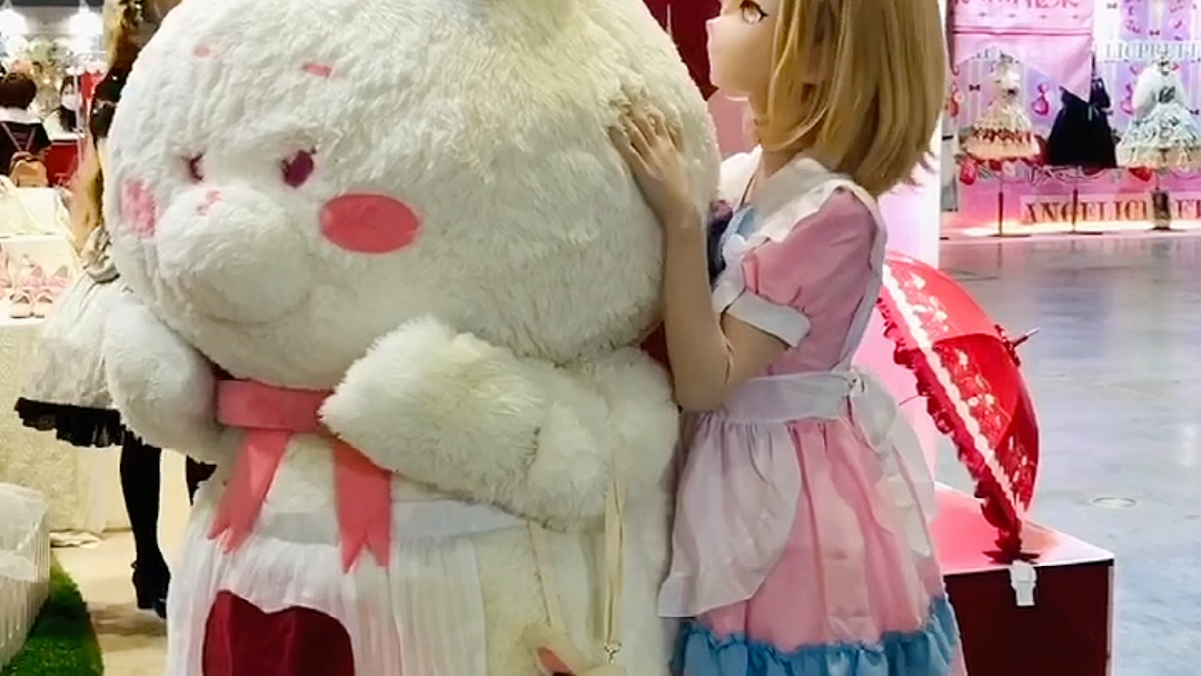 在漫展上rua娃 【kigurumi】【cp28】