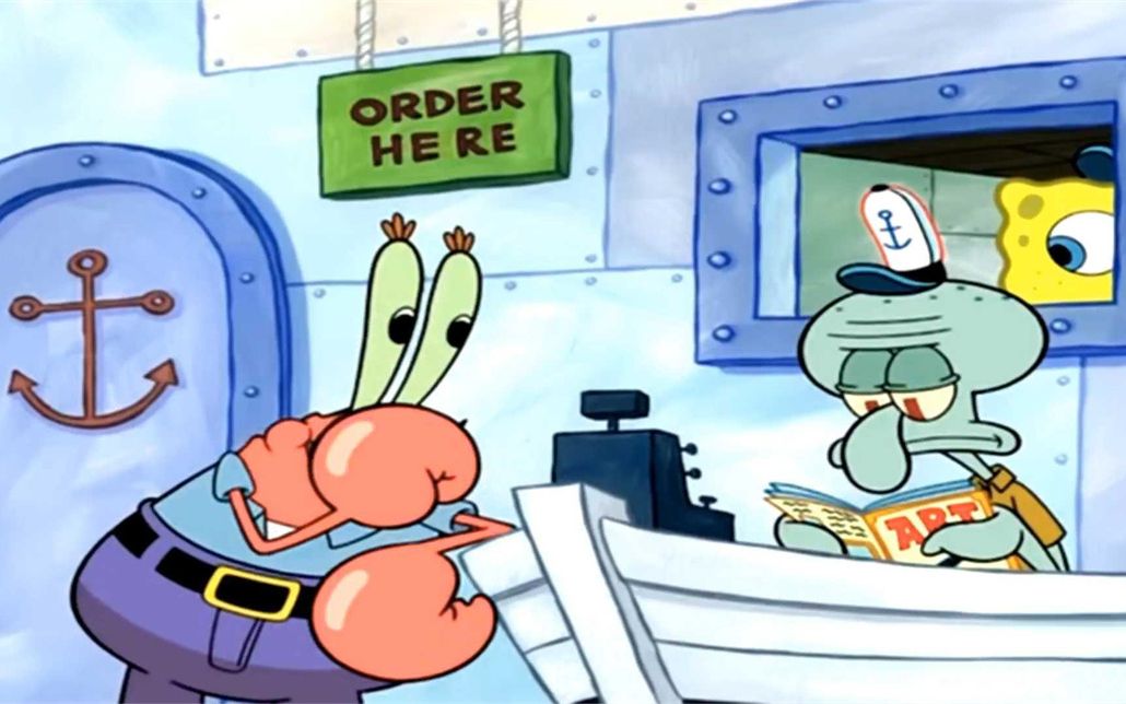 章鱼哥的每日生活下班比谁都快第一个出门