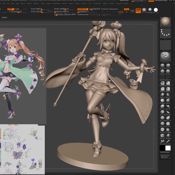 ZBrushフィギュア制作の教科書 （ZBrushフィギュア制作の教科書