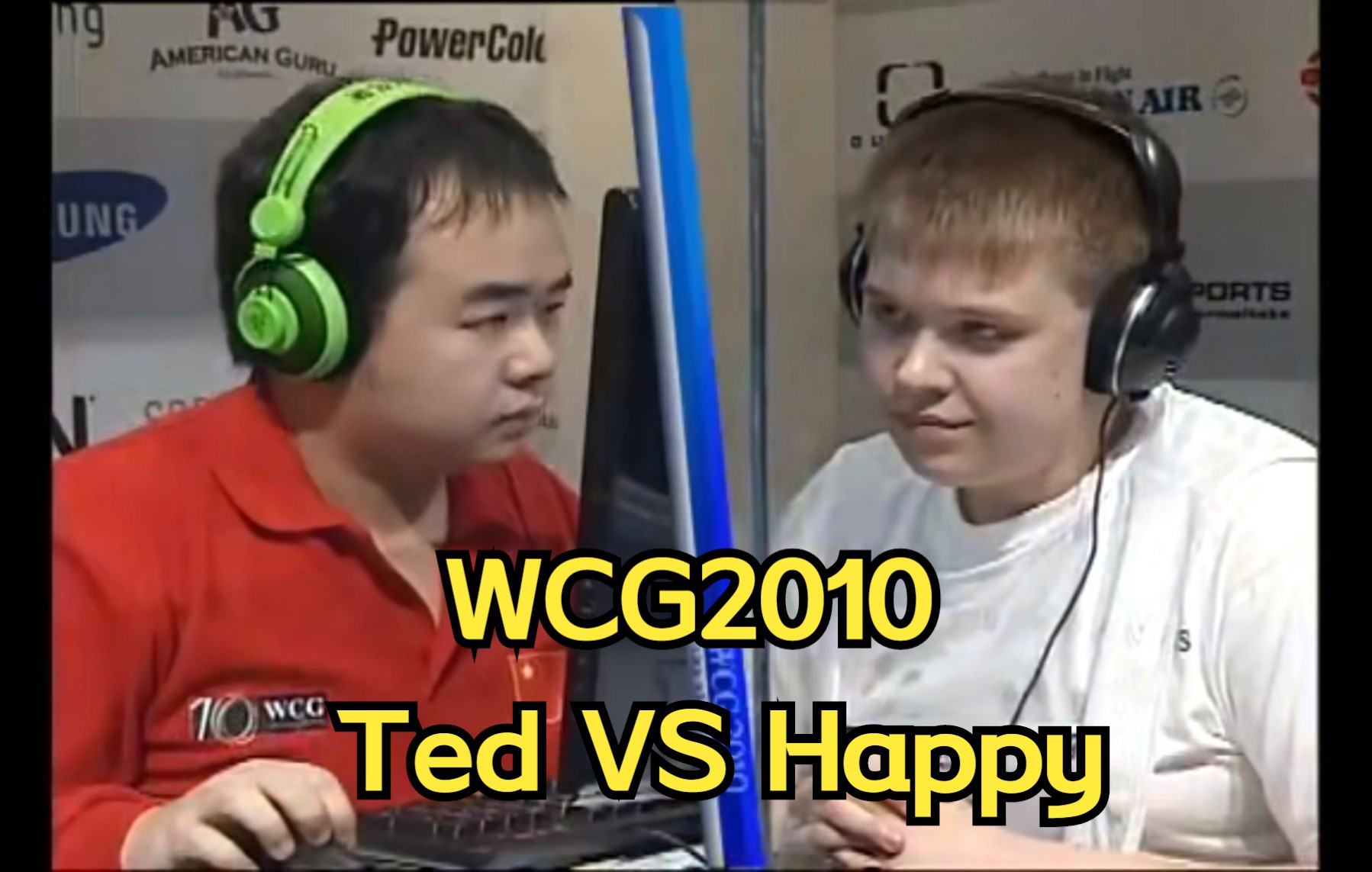 魔兽经典 WCG2010小组赛 Ted Happy最强亡灵之争哔哩哔哩bilibili魔兽