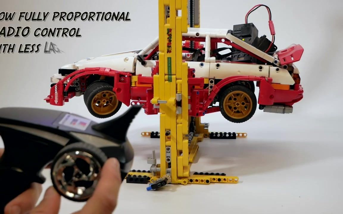 能漂移过弯的乐高toyotaae86