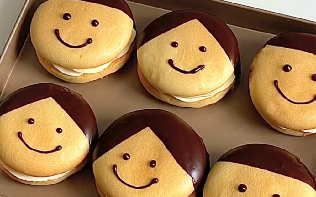 娃娃脸老式奶油蛋糕|超好吃童年巧克力派99