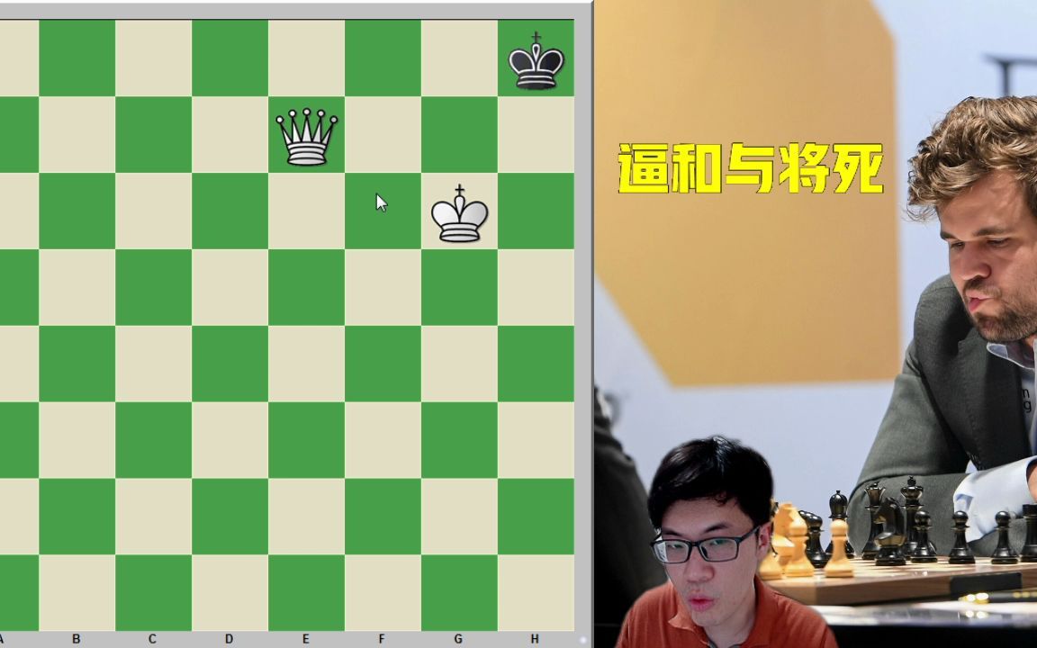 国际象棋中逼和与将死的区别