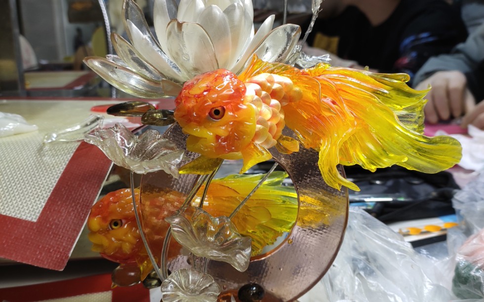 糖艺-金鱼_哔哩哔哩 (゜-゜)つロ 干杯~-bilibili