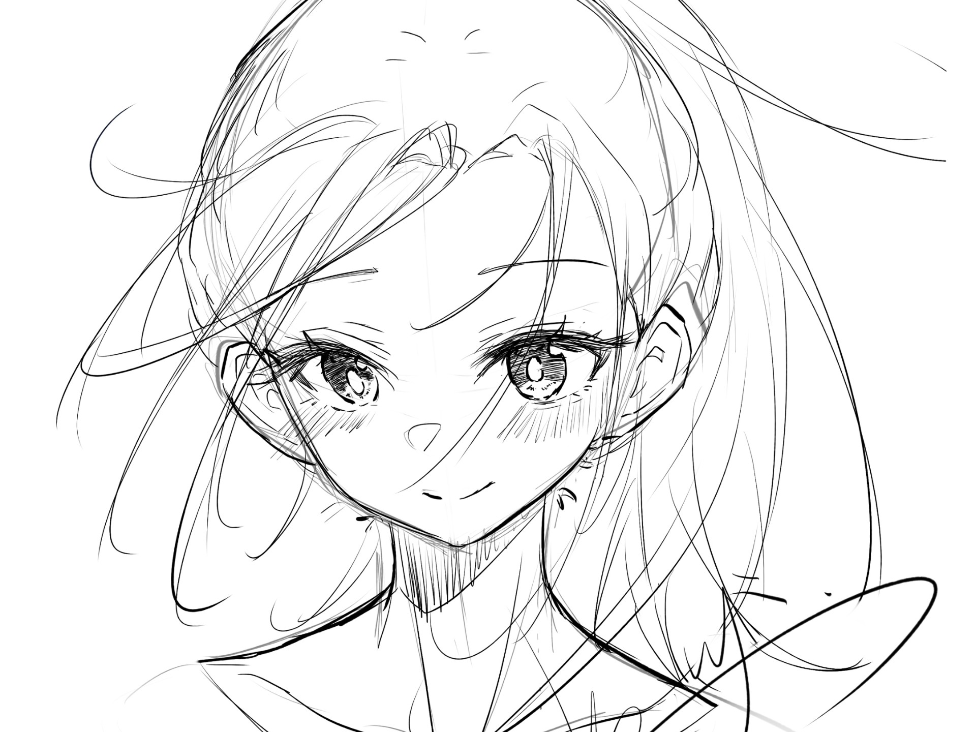 【线稿摸鱼】狼崎光