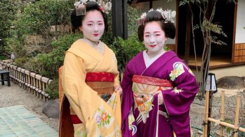 京都 上七軒芸 舞妓の事始め大文字さん Kotohajime Of Geiko And Maiko 胜奈胜也胜音 哔哩哔哩