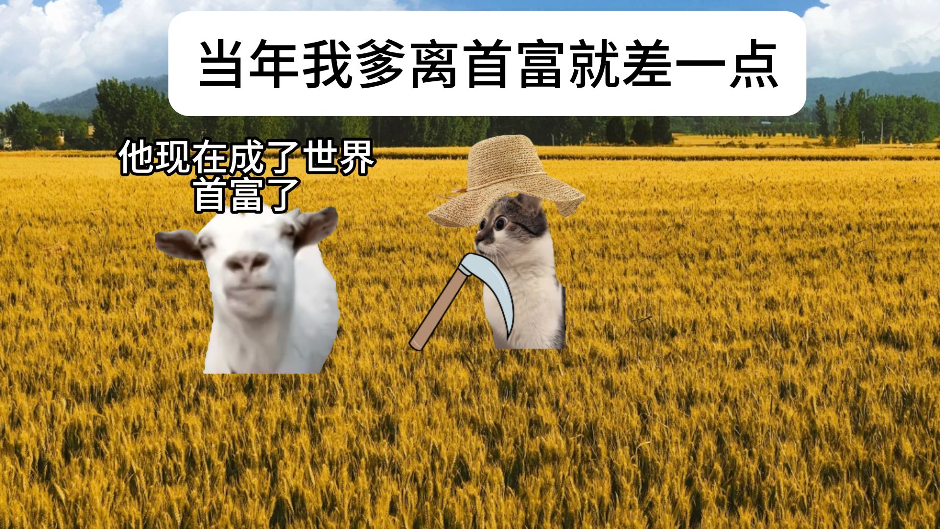 当年我爹离首富就差一点