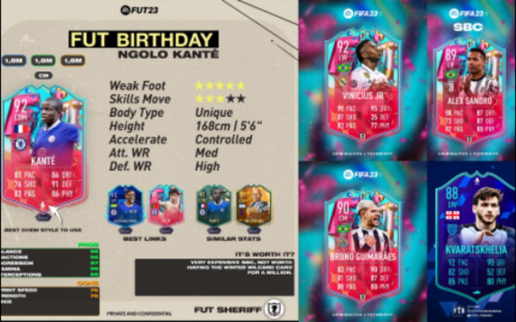 【FIFA每日资讯】生日坎特上线!新活动球员泄露!