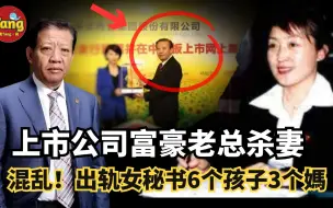 Tải video: 上市公司老总杀妻第一人！私生活混乱出轨女秘书！6个孩子3个妈