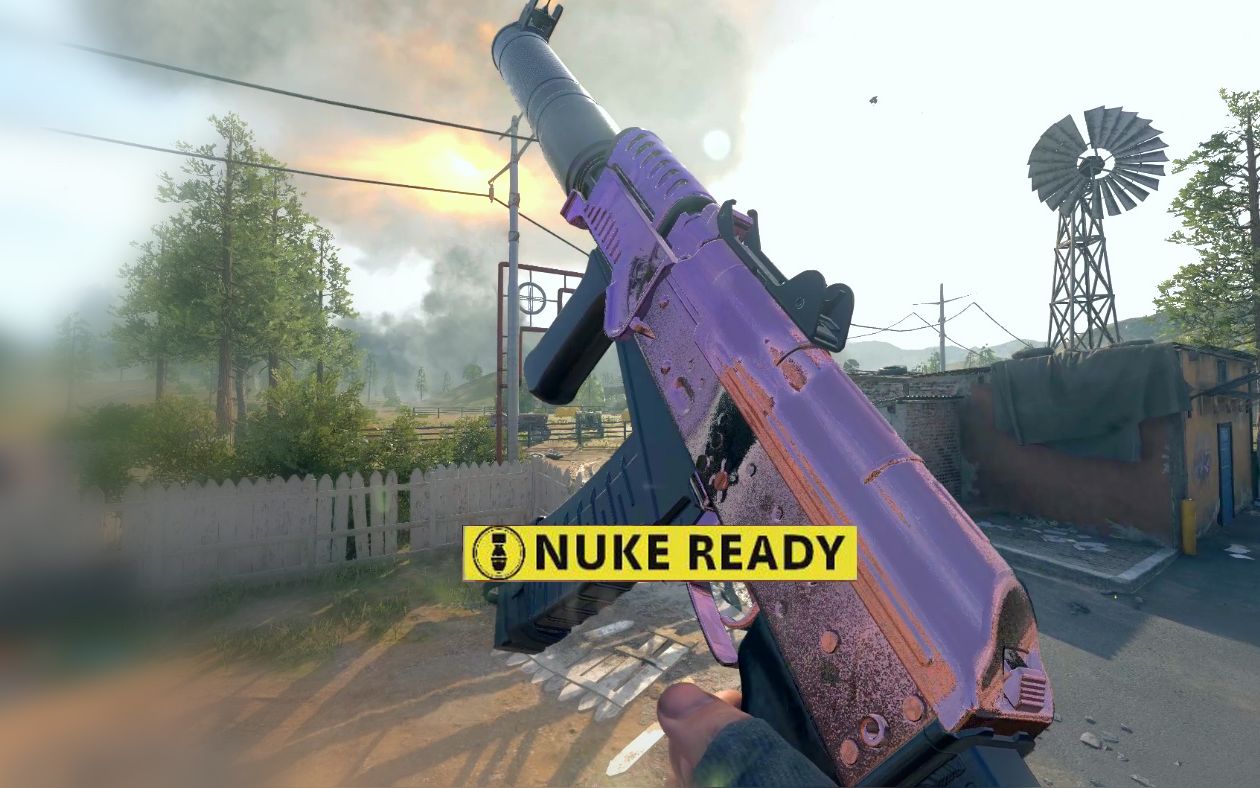 cod17冷战时代的眼泪之ak74u战火小镇纯枪核