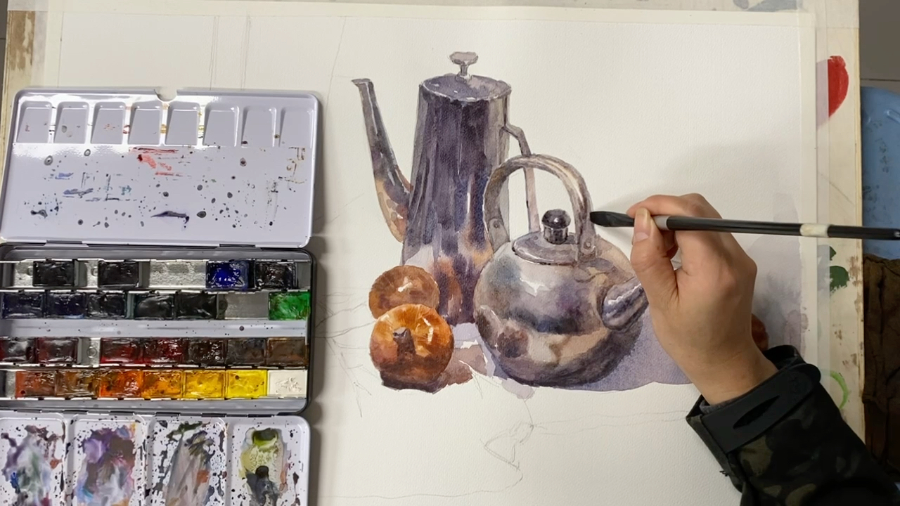 郑驰水彩-不锈钢2