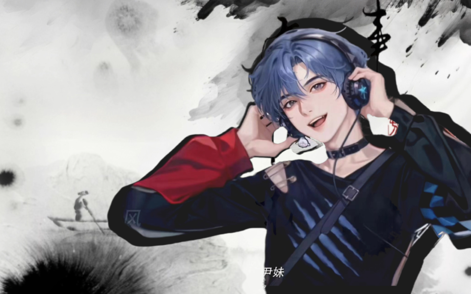 35.尹妹《迎风少年行》来自听潮阁男明星,希望大哥天天开心