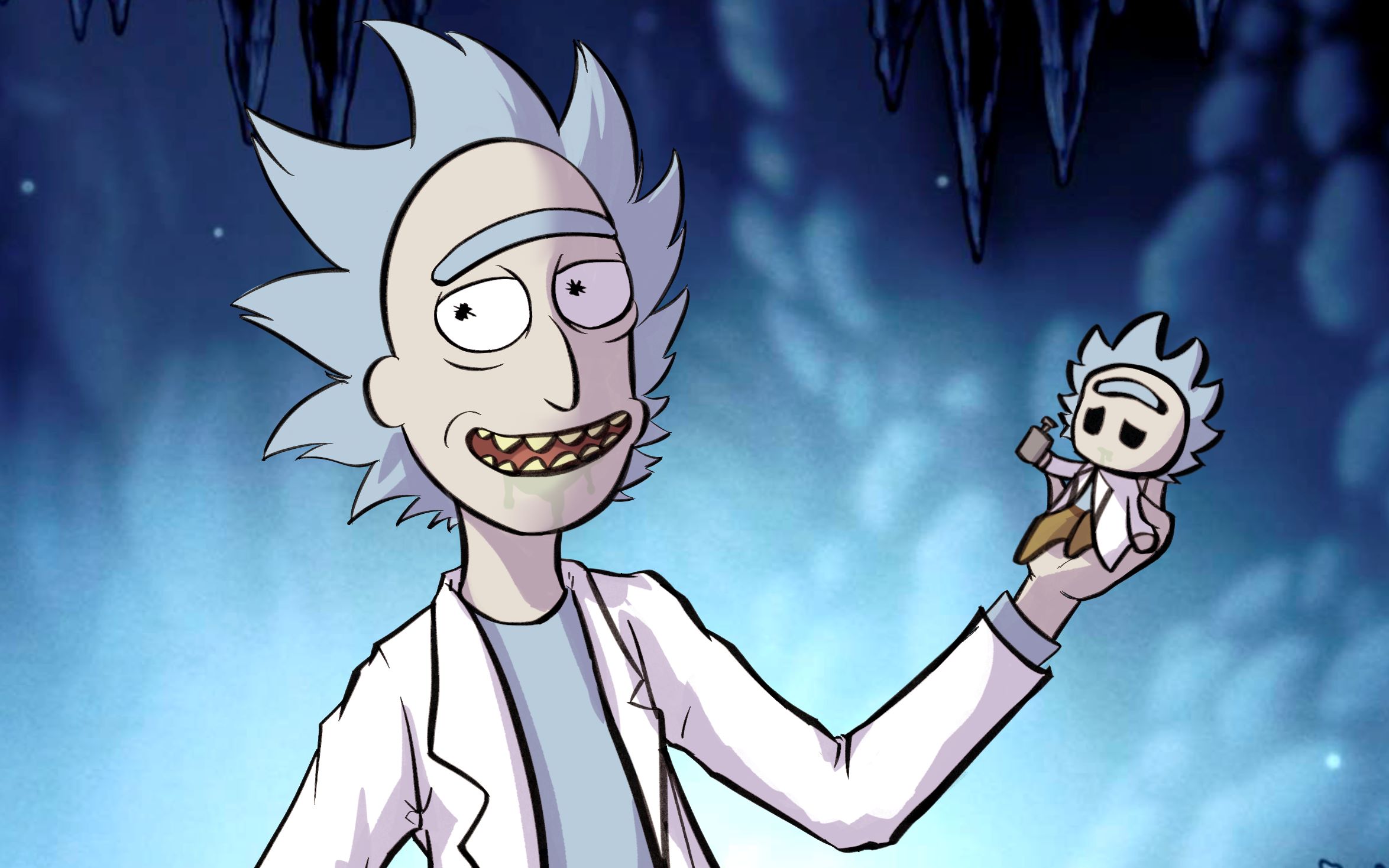 空洞骑士梦幻联动圣巢版口袋莫蒂珍贵录像evilmorty放送