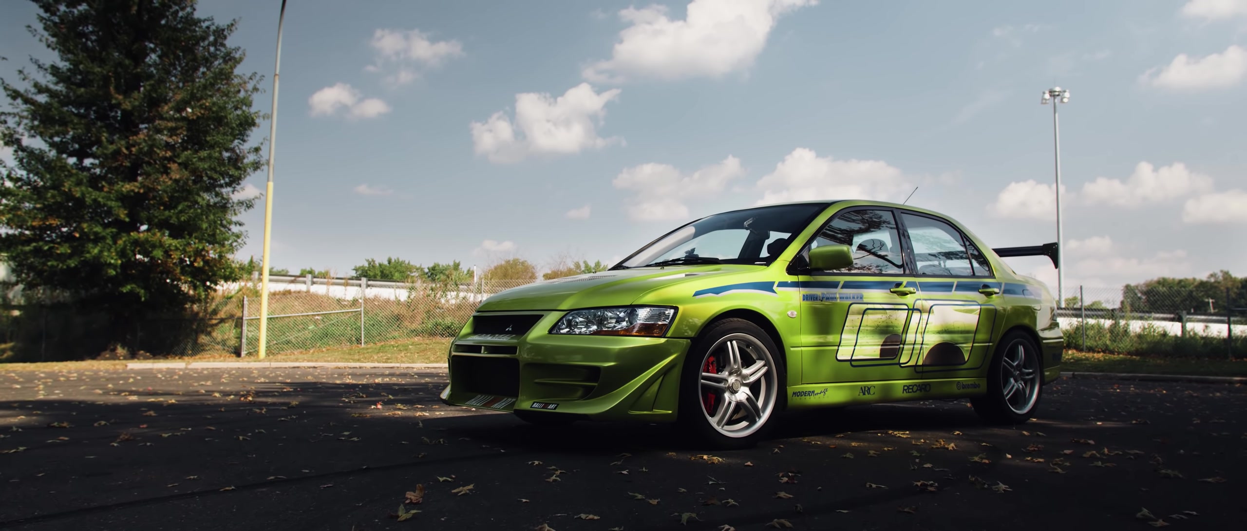 保罗在速激2中驾驶过的三菱evo7道具车halcyon