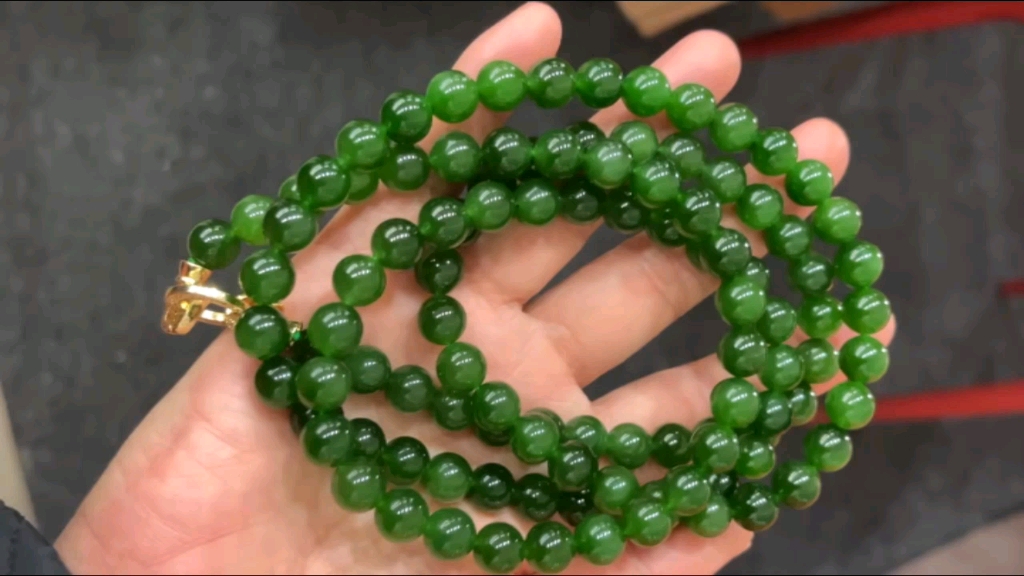 绿色珠子手串种类图片图片