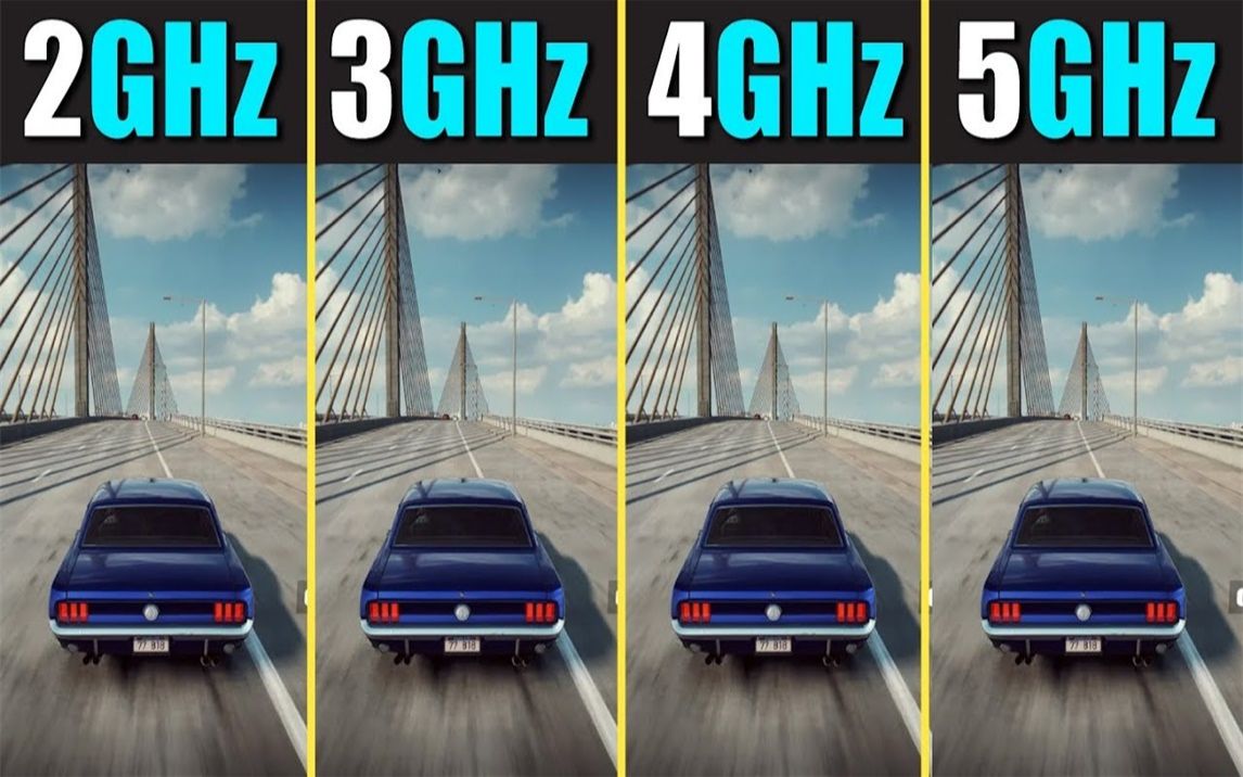 2Ghz vs 3Ghz vs 4Ghz vs 5Ghz CPU游戏性能测试对比 i9-9900K + RTX 2080Ti 1080P视频 ...