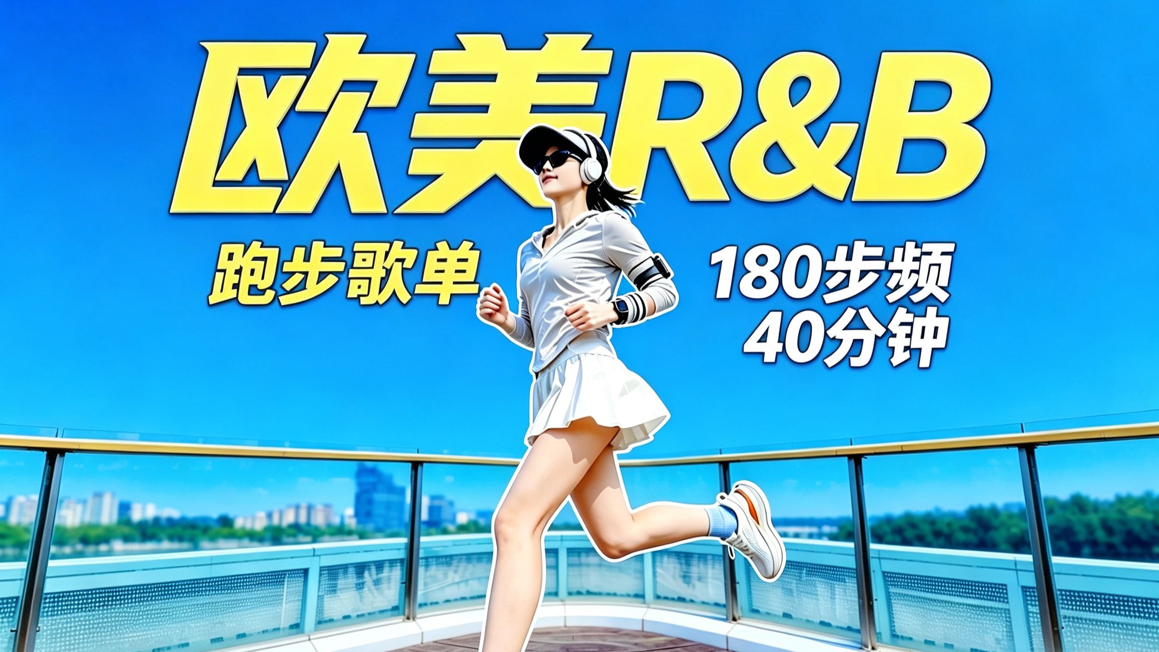 顶级节奏，天生 R&B 圣体 | 180步频跑步歌单 40分钟180BPM欧美RnB跑步音乐+TV投屏版超慢跑跟练打卡