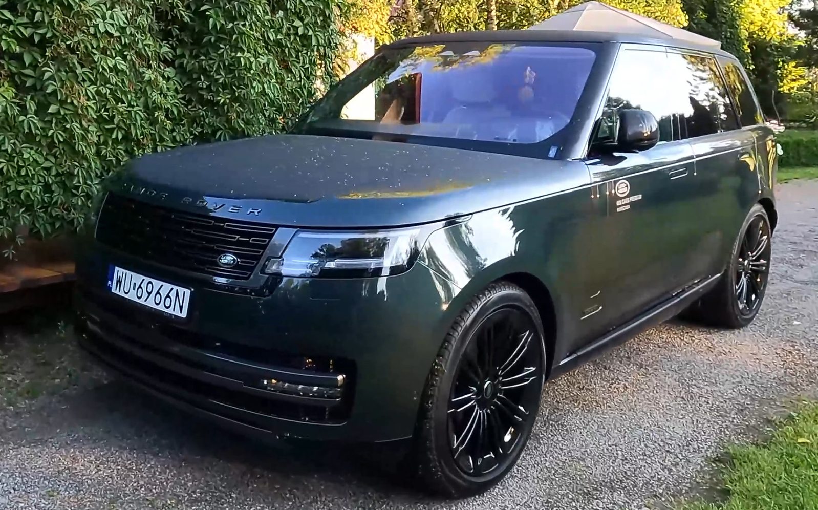 【#gcos】试驾体验 路虎揽胜行政 英国赛车绿 2022款_哔哩哔哩_bili