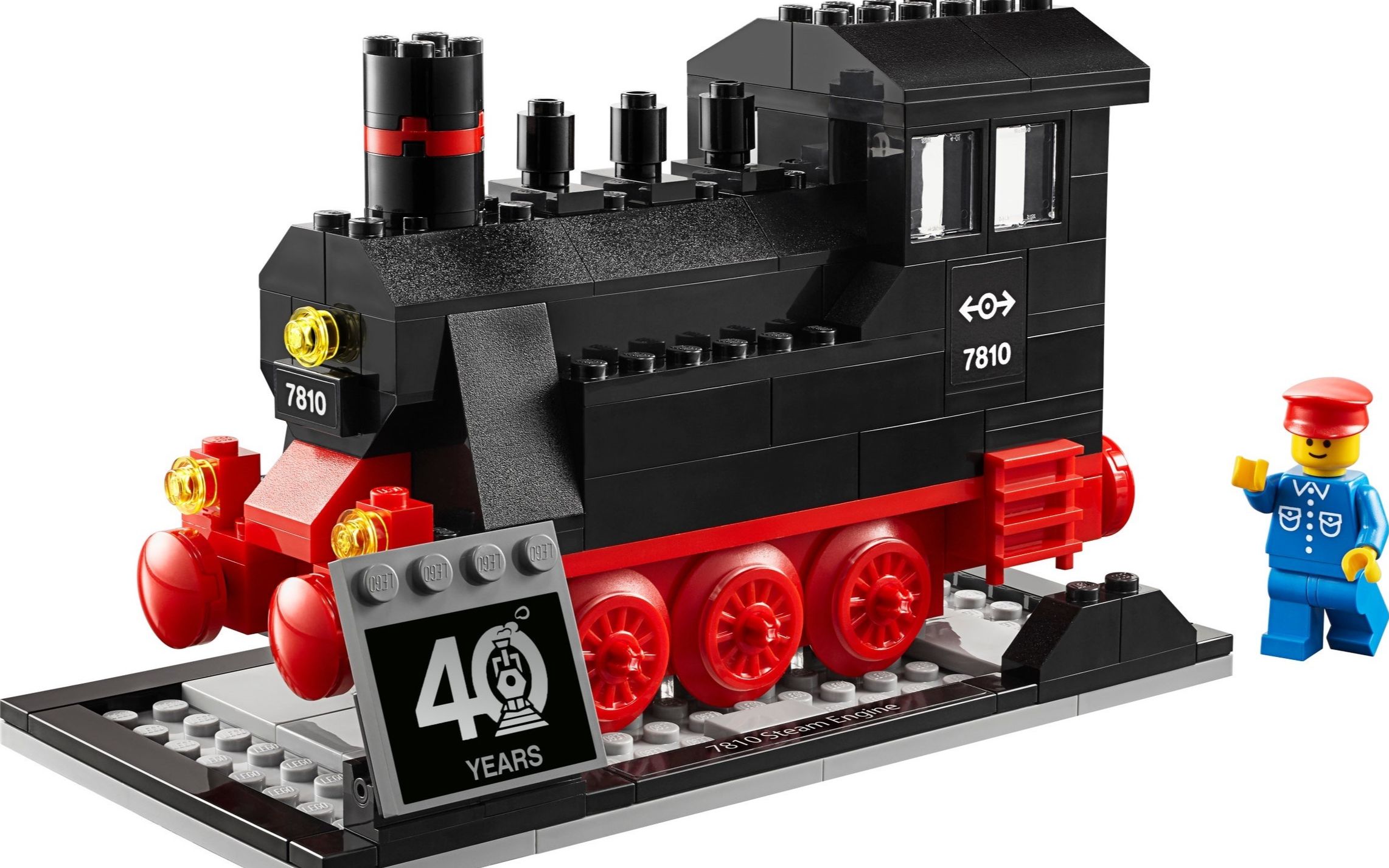 乐高 lego 40370 蒸汽机车40周年套装 速拼评测
