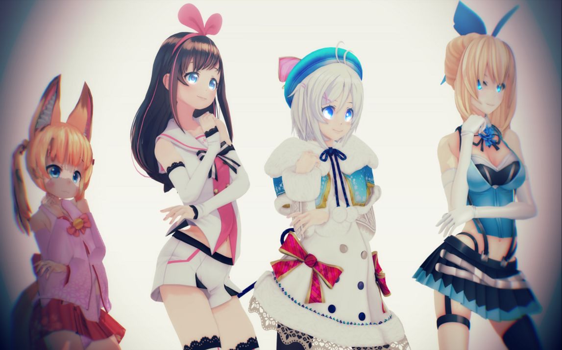 【mmd】psy gangnam style, bigbang fantastic baby, 2ne1 i am the