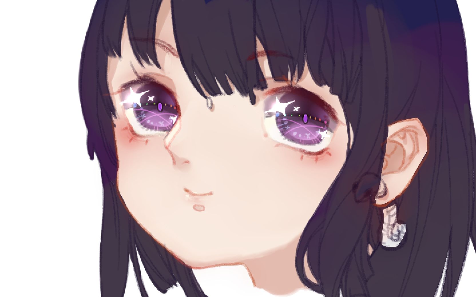 【如何画大眼妹儿】上色小技巧以及日系78玛丽苏大眼包教包会