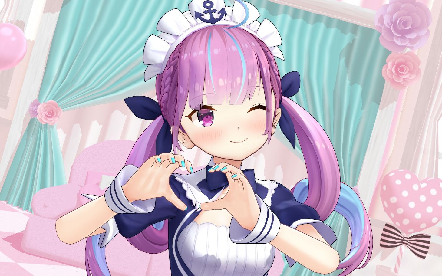 【mmd】来自阿夸的爱《恋爱循环》啾73