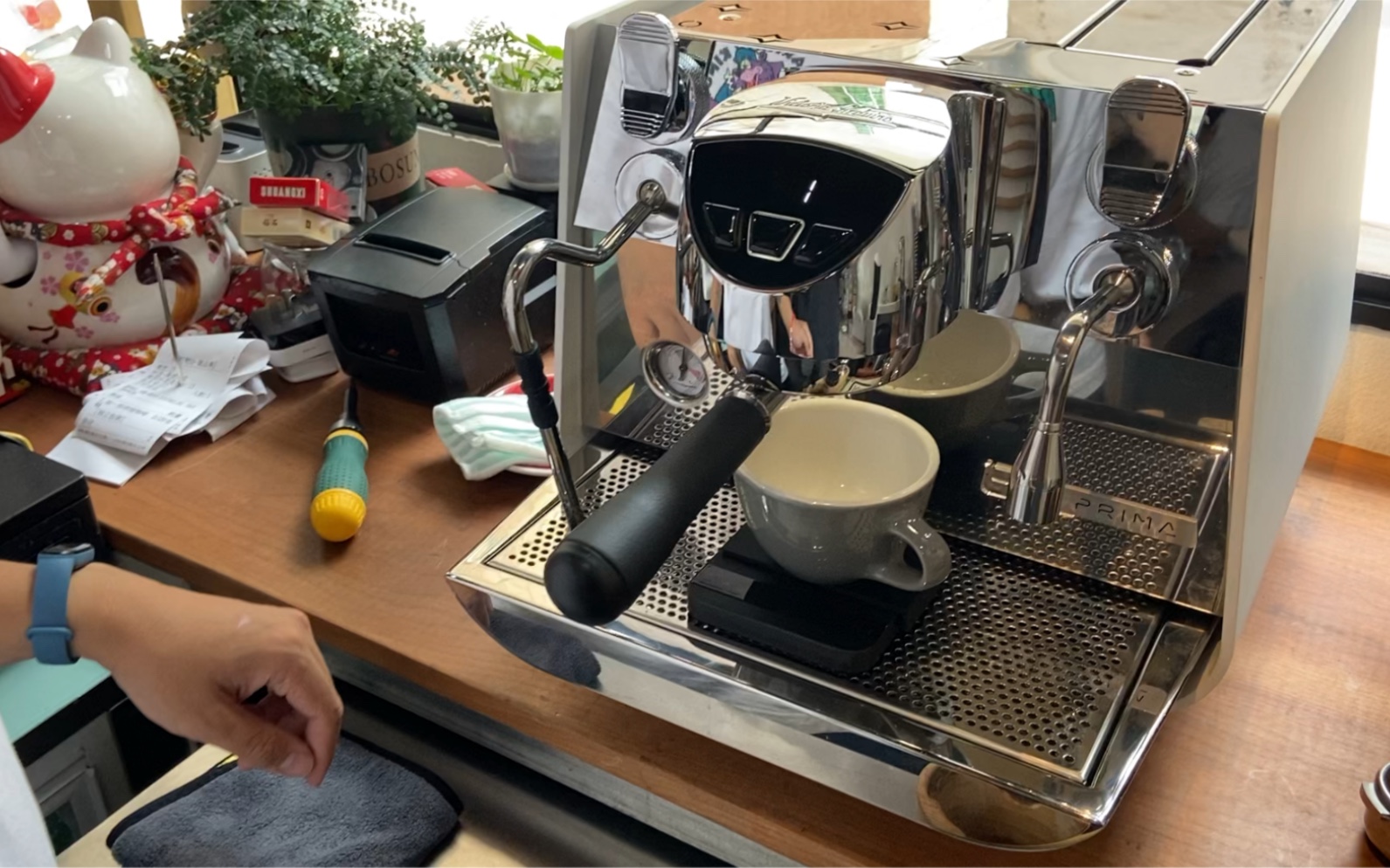 黑鹰eagle one prima单头咖啡机测试_哔哩哔哩_bilibili