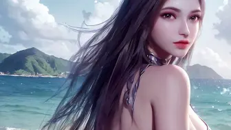 朱竹清泳装谁顶得住？