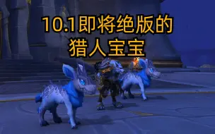 Download Video: 【魔兽世界】10.1即将绝版的猎人宝宝，LR们别忘了抓