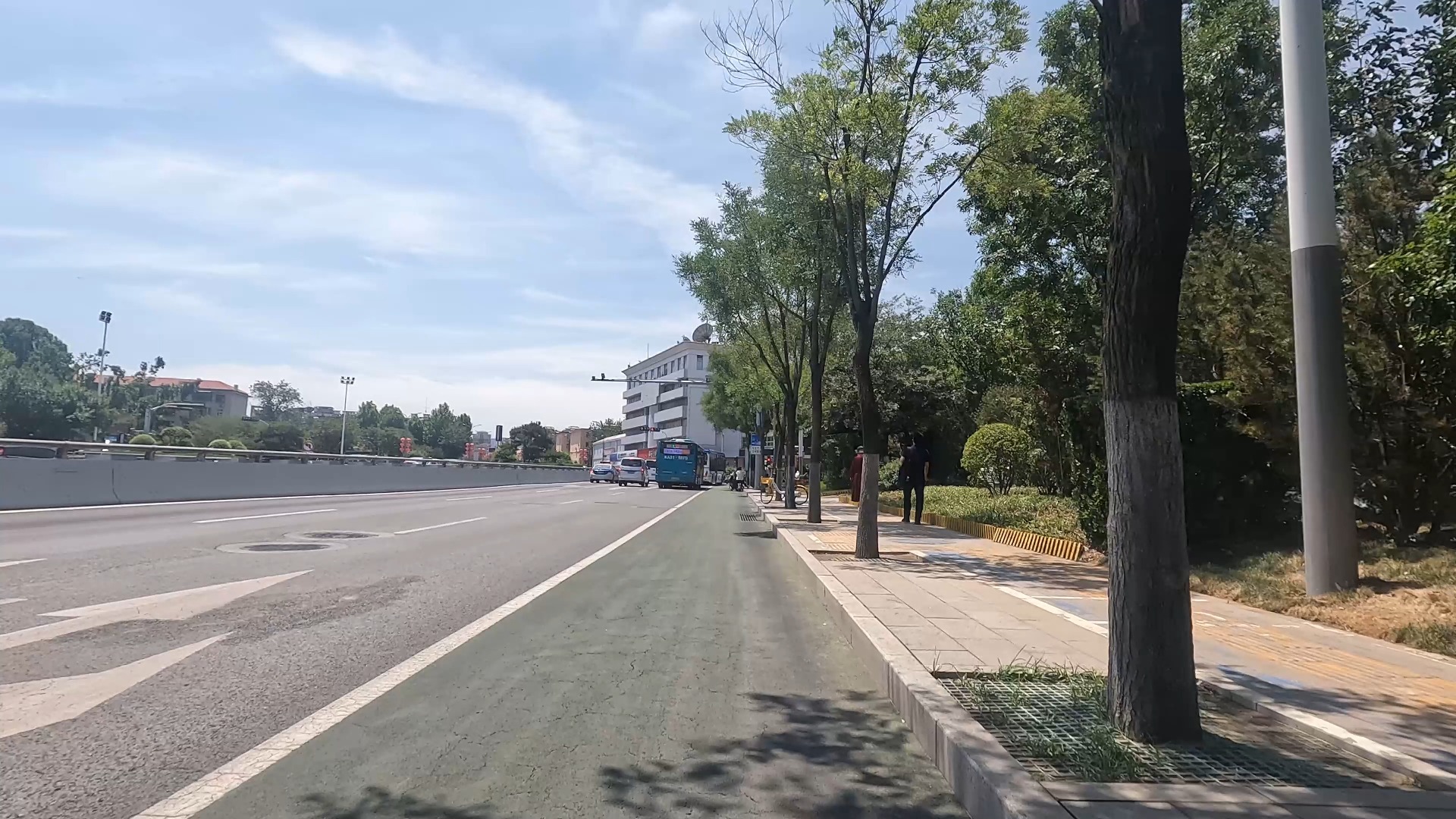 【4k60fps】山东济南城区「玉函路」经十路至英雄山路段 由北向南全程