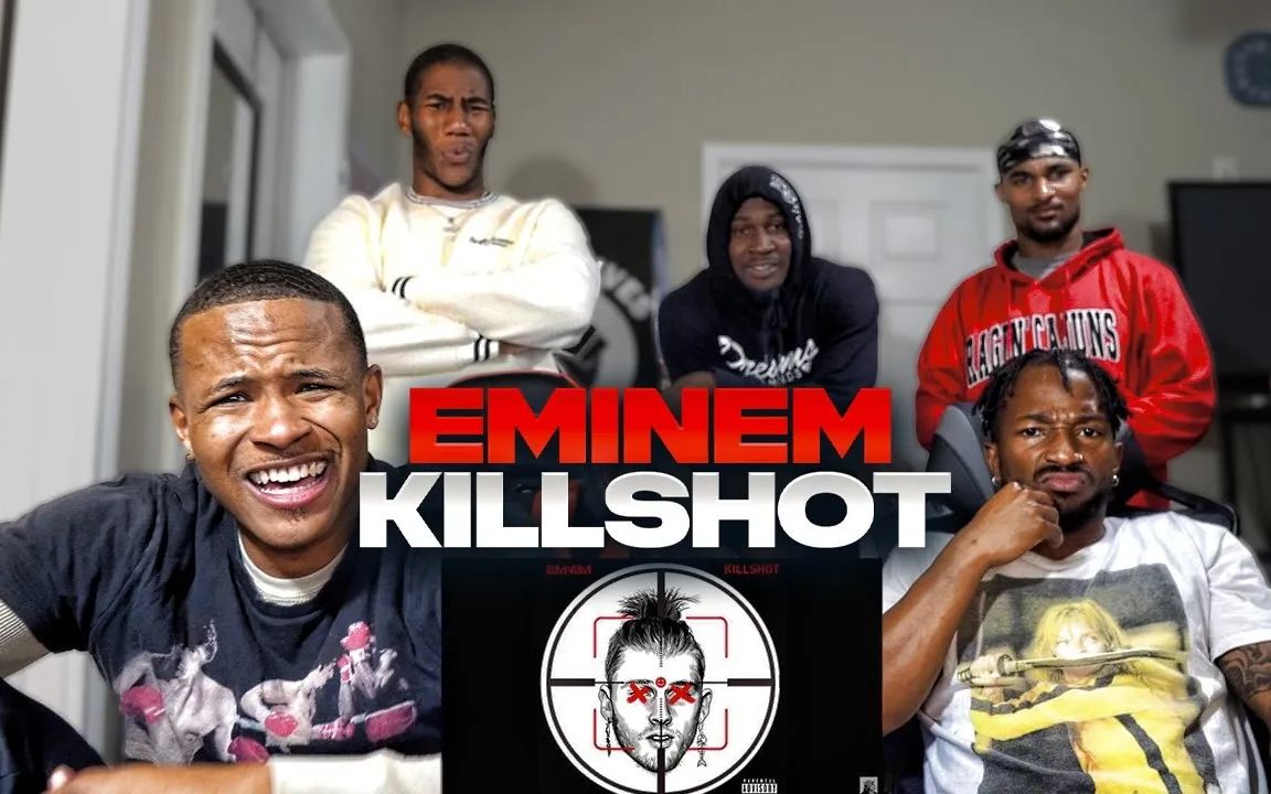 [图]【Eminem】几个黑人哥们第一次听到阿姆 'Killshot'的反应