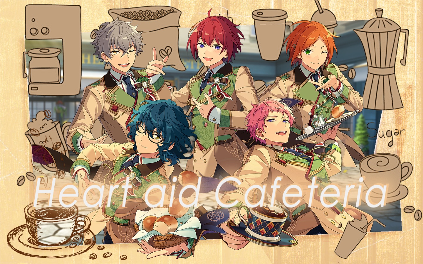 【偶像梦幻祭ES2BLEND+】Heart aid Cafeteria中文填翻用一杯咖啡治愈明天的自己吧【原创pv付】哔哩哔哩bilibili