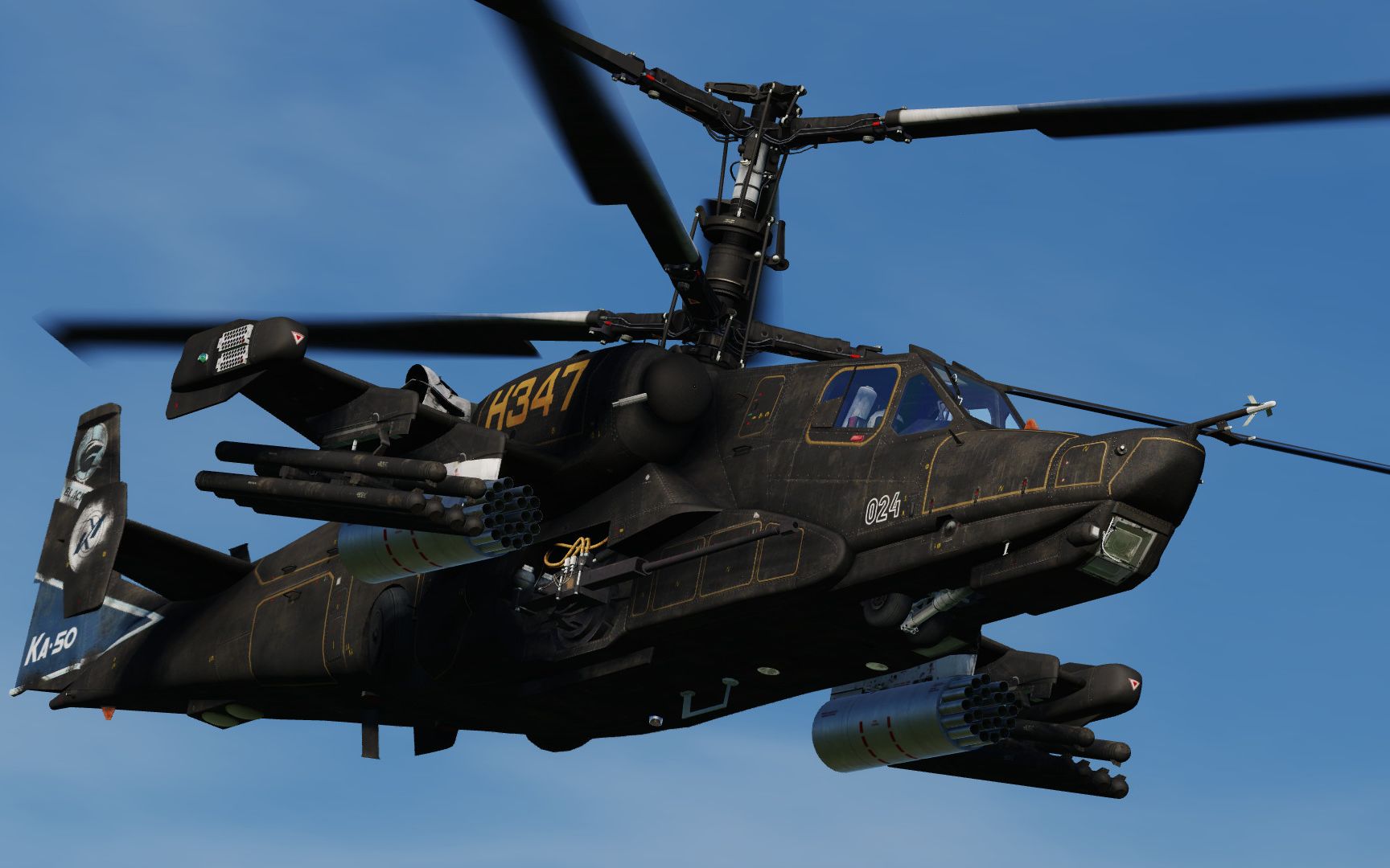 dcs k50黑鲨 武器使用教学