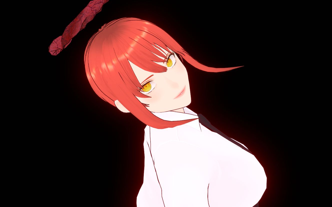 【vroid记录分享-免费素材】链锯人- makima 玛奇玛