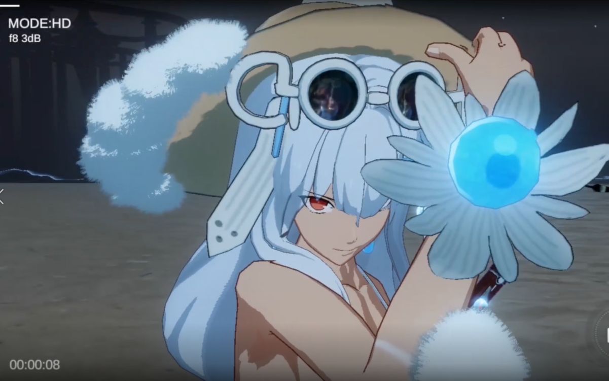 战双帕弥什夏日限定泳装版深红之渊战斗特效展示实况