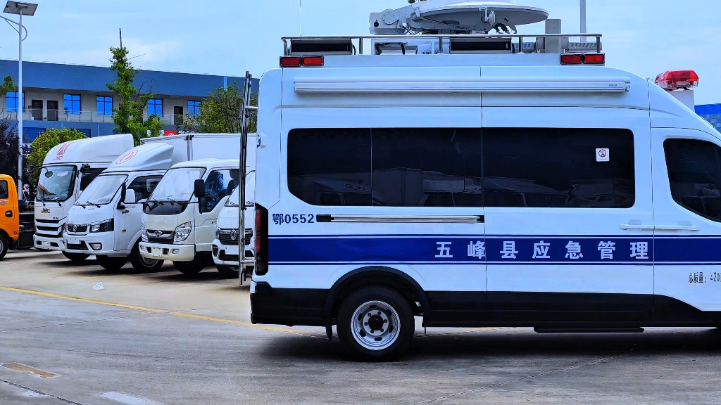 程力牌江铃福特面包型应急通讯指挥车#dou是好车 #指挥车 #面包指挥车