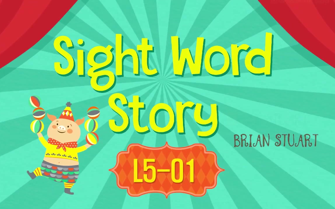 [图]常用单词故事Sight Word Story(Brian Stuart老师) Level 5