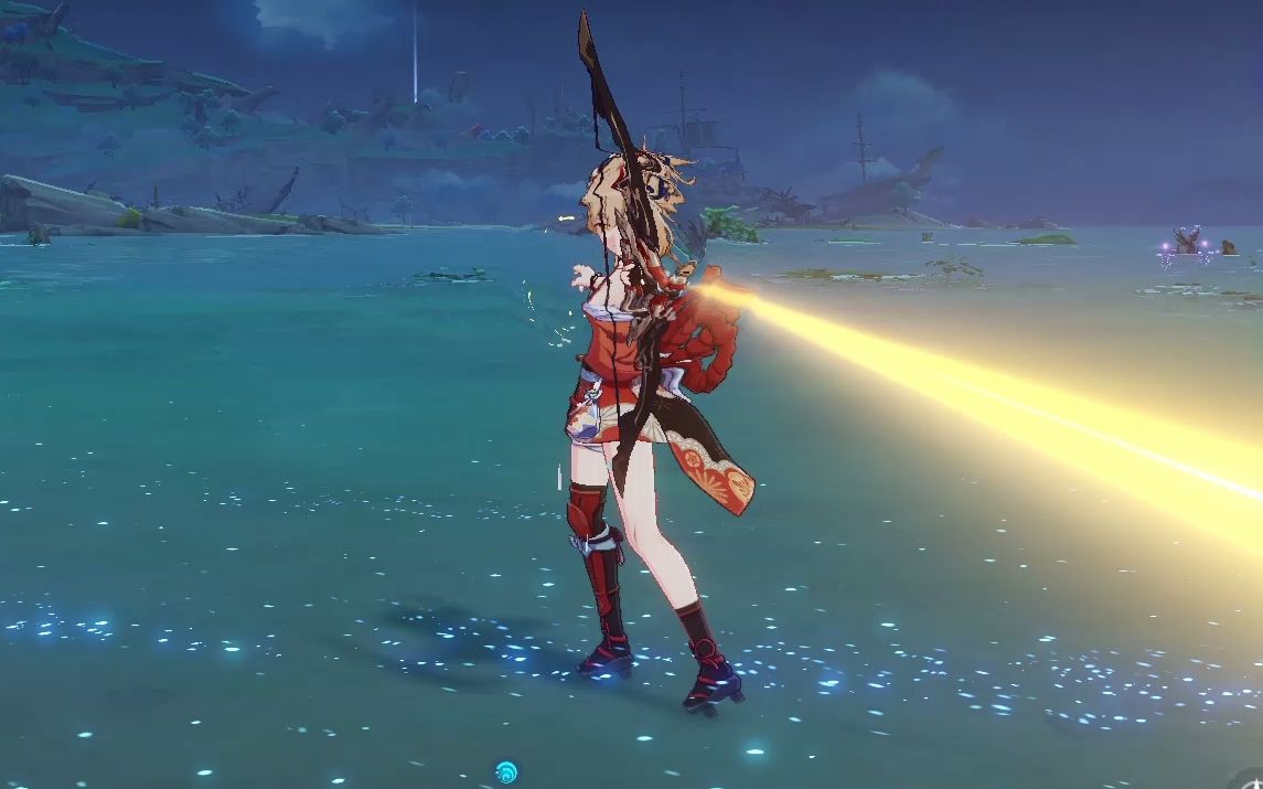 震惊?原神竟然给宵宫设计了五套武器收纳动作_哔哩哔哩bilibili_原神