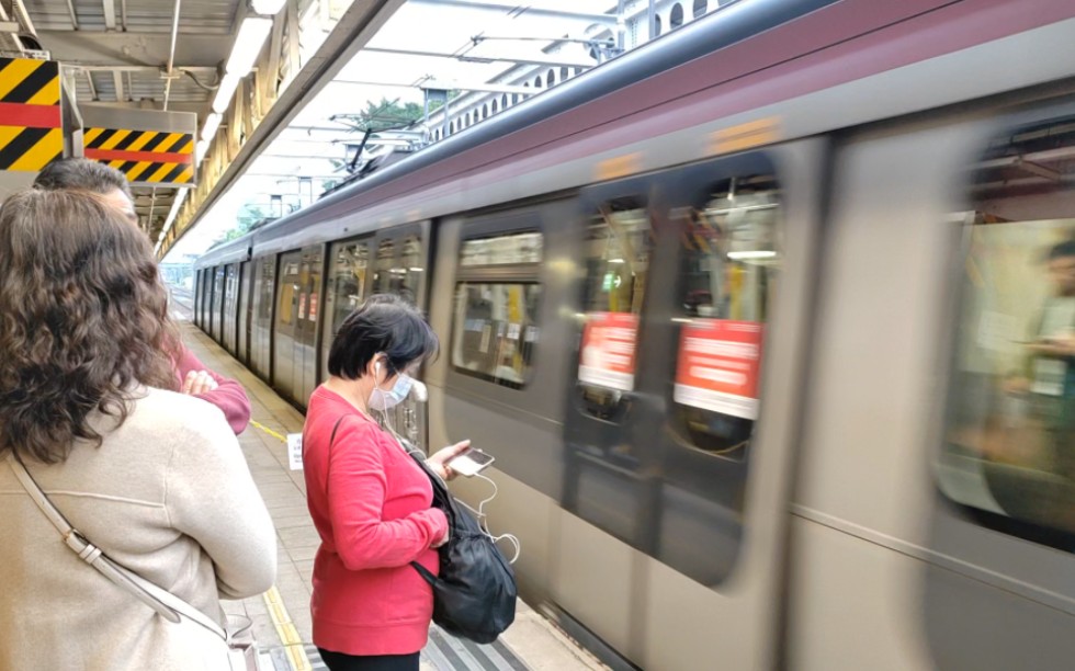 2024年2月17日,香港地铁东铁线(罗湖站-金钟站)本务香港铁路有限公司r