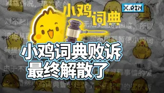 与大厂打了三年官司的小鸡词典，败诉了，也解散了
