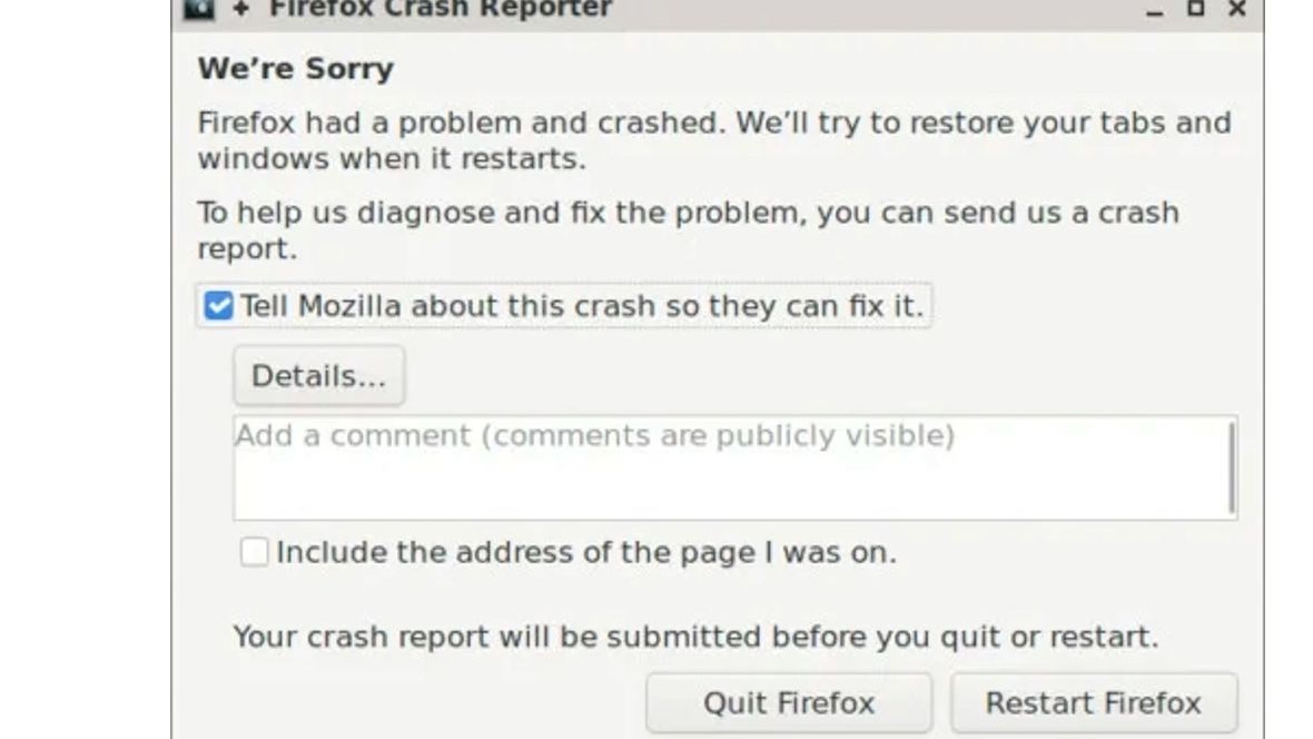 Mozilla正在用Rust重写Firefox火狐浏览器的崩溃报告程序哔哩哔哩bilibili