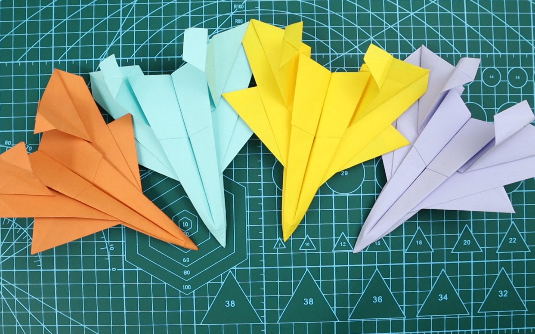 怎么折战斗飞机 B站