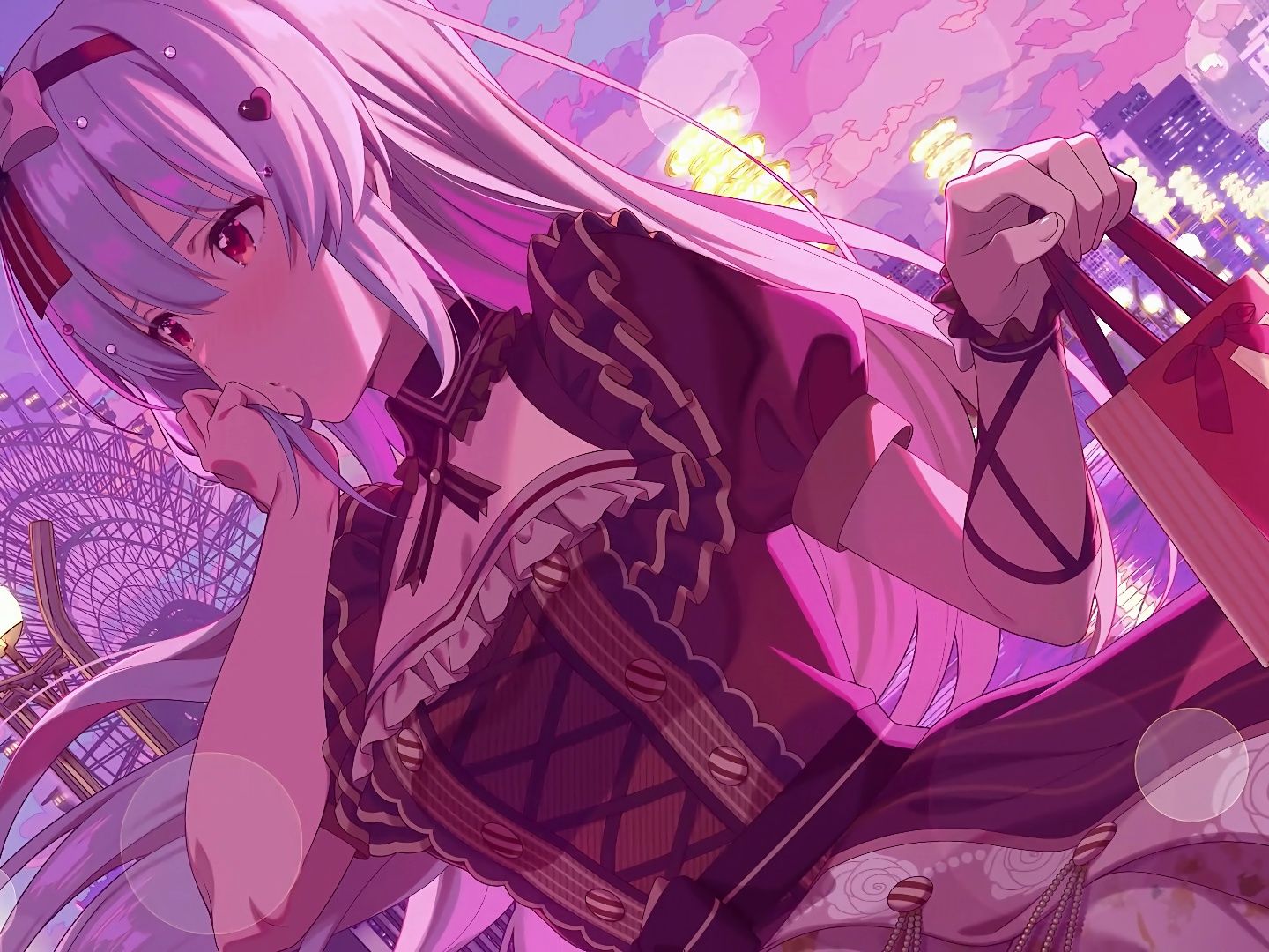 【偶像荣耀/8k】沐浴在玫瑰色暮光之中 天动瑠依