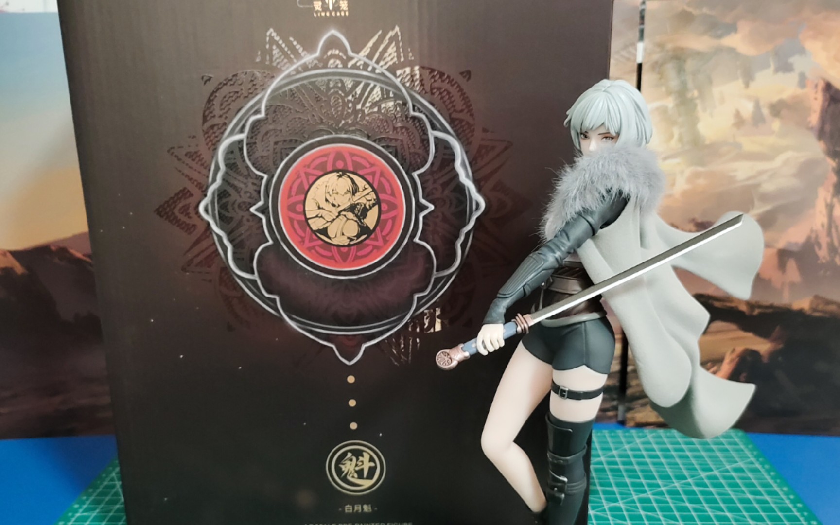 《灵笼》白月魁手办开箱视频