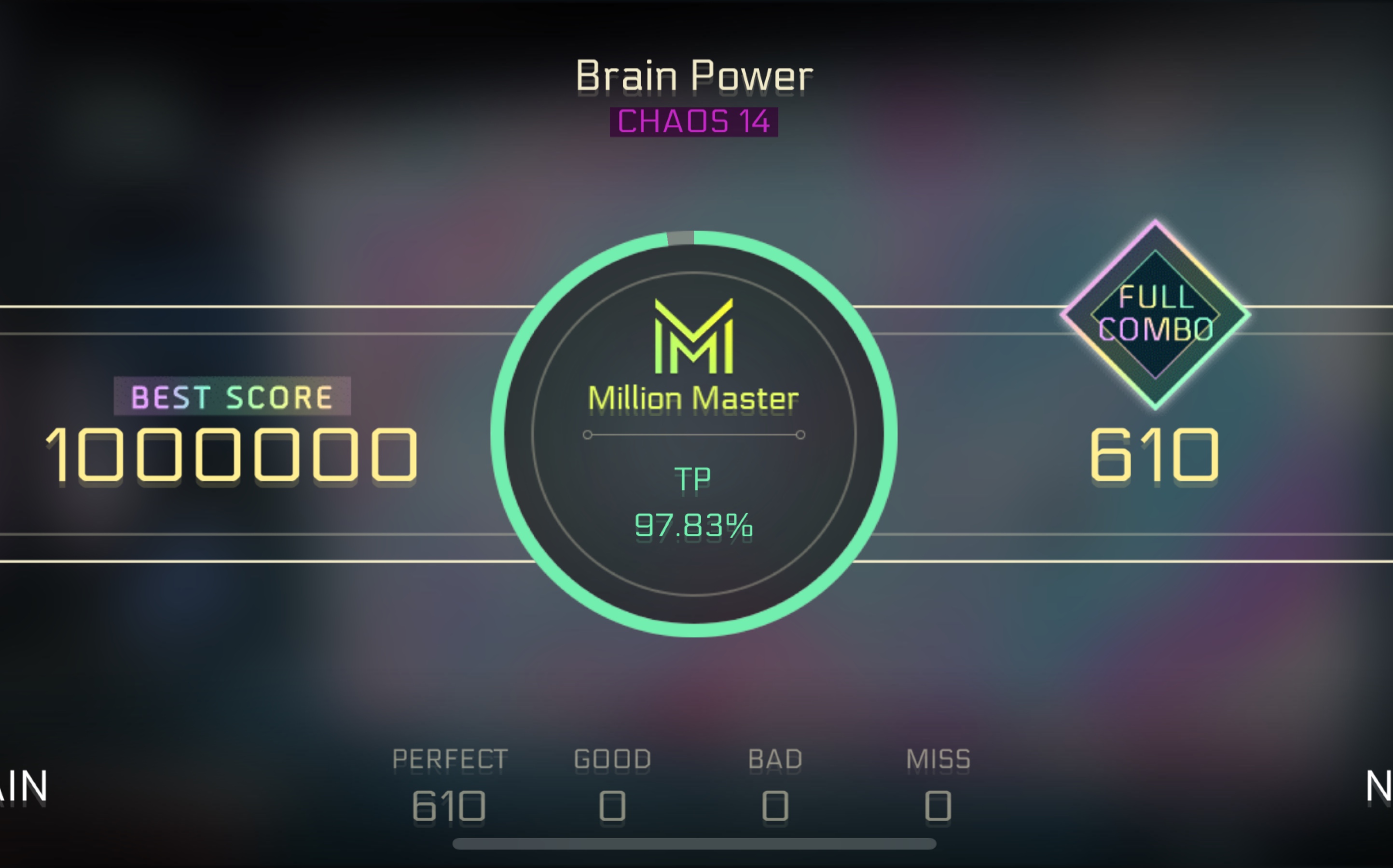 [图]［Cytus2］脑力brain power 现在没个满分都不好意思发视频