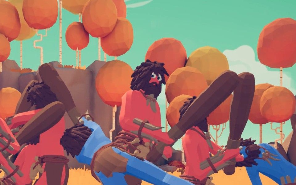 【steam搞笑游戏】《tabs》全面战争模拟器第1期