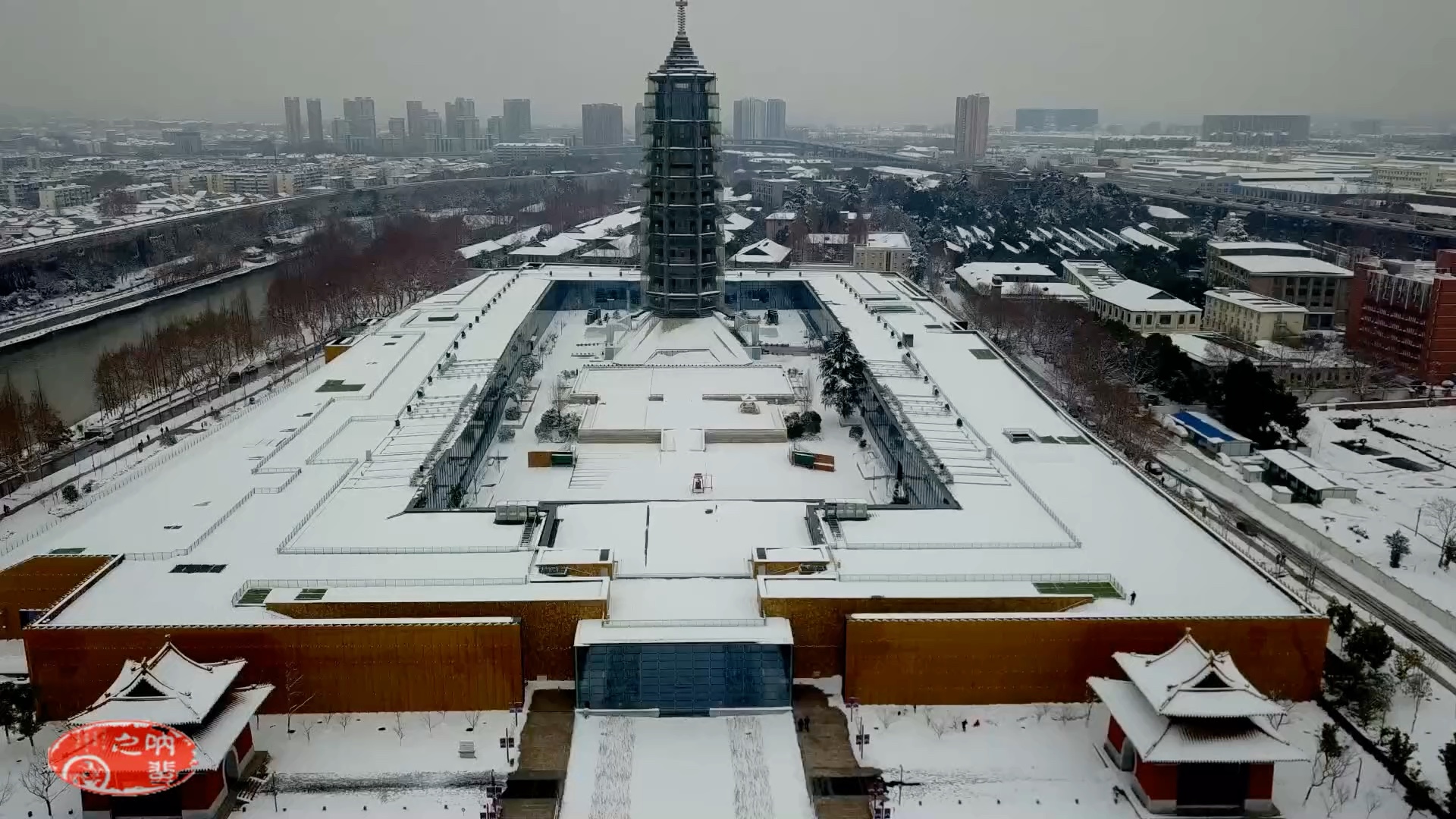 [图]南京 中华门 大报恩寺 雪景